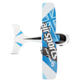 Miniatyrbild 7 av 8: RC-flygplan 2.4Ghz EPP Plast Fjärrstyrd Flygplan Glider med LED-lampa för Nybörjare Vuxna Barn Blå Tre Batterier