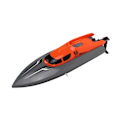 Miniatyrbilde 8 av 8: Fjernstyrt båt 2.4GHz Dobbel Motor Racing Båt Vannleketøy Vanntett ABS RC Speedboat for Basseng Elv