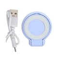 Miniatyrbillede 1 af 8: Genopladelig Mini LED Selfie Light - 4 justerbare indstillinger (lilla)