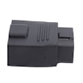 Miniatyrbillede 7 af 8: 16-polet OBD2-stikadapter Han til Hun ABS-plast Kodelæser Fejlcheck OBD-stik