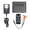 Pikkukuva 1 / 8: Mini Projektori Kannettava Mini Kotiteatteriprojektori HD LED Mikro Matkapuhelimen Sama Näyttö Projektori Kannettavalle Tietokoneelle TV Puhelimelle Tabletille Musta EU-pistoke 100-240V
