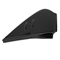 Miniatyrbild 8 av 8: Svart Mud Guard Trim Cover för Prius 2016-2021 (höger)