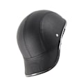 Miniatyrbilde 3 av 8: Svart motorsykkel halvansiktshjelm baseballcaps Hard hatt beskyttelseshjelm