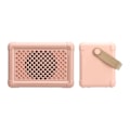 Miniatyrbild 8 av 8: Bärbar Bluetooth-högtalare Karaoke Machine Set med 2 trådlösa mikrofoner - Rosa