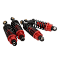 Miniatyrbillede 5 af 8: RC Stødabsorber Udskiftning til TAMIYA TT-01 TT-02 TA05 TL-01 TA03 MF-01XRed