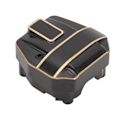 Miniatyrbilde 6 av 8: Svart Hard Coating Gull Aksel Differensial Deksel for Axial SCX10 Pro 1/10 RC Crawler AXI03028
