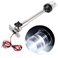 Pikkukuva 8 / 8: LED vedenpitävä ankkurivalo jahdille/veneelle - 305 mm, 360 astetta ympäri, 12V/24V