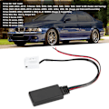 Pikkukuva 3 / 6: Bluetooth-autoadapteri E60 E61 E62 -malleille 12-nastaisella AUX-IN-kaapelilla