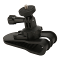 Miniatyrbild 6 av 8: 360° rotation bilkameraklämma för Insta360 GO 3 - Säkert solskyddsfäste