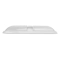 Miniatyrbilde 8 av 8: 12V LED Dobbelbryter Tak Dobbelkuppel Oval Linse Interiør Leselampe for RV
