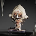 Miniatyrbild 1 av 4: POP MART SKULLPANDA Voice Series Rörlig Docka Blind Box Heminredning Gåva 2