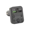 Pikkukuva 4 / 8: Älykäs Bluetooth-auton soitin, jossa on kaksi USB-latausporttia ja FM-toiminto