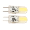 Miniatyrbillede 7 af 8: Silikon LED-lampe GY6.35 COB 1505 3W 12V 300LM - 2 stk.