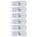Miniatyrbilde 3 av 8: G9 Pære Dimbar Øyebeskyttelse Energibesparende 14 LED-er 3W Lyspære for Lysekrone Bordlampe 6 stk Naturlig Lys 220V