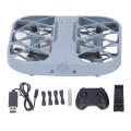 Miniatyrbillede 1 af 8: 360 graders 4K-kamera mini-quadcopter: Smart Hover, Headless Mode, One Key Control