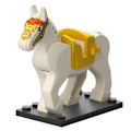 Miniatyrbillede 6 af 9: Enkelt Salg Middelalder Ridder Romersk Krigshest Rohan Dyr Byggeklodser Actionfigurer Legetøj Til Børn Koruit XP1007-1016 XP1010