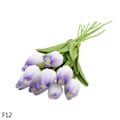 Miniatyrbillede 1 af 11: 5/10 stk. Tulipan Kunstig Blomst Real Touch Kunstig Buket Falsk Blomst Til Bryllupsfest Dekoration Forsyninger Hjemmehave Ornamenter F12 10PCS