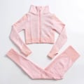 Pikkukuva 6 / 11: Joogasetti treenivaatteet kuntosalille naisten verryttelypukuun 3 Pcs set gray XL