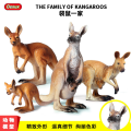 Pikkukuva 10 / 11: Kenguru Mallisarja Lasten Simulaatio Eläinmalli Syntymäpäiväkakun Koristelu Kangaroo model three sets [0.096KG]]