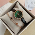 Miniatyrbillede 6 af 11: Lola Rose Lille Grøn Ur Sæt Roller Lille Gyldent Ur Firkantet Britisk Stjerne Ur Pige No. 5 mesh belt Square