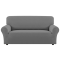 Miniatyrbilde 1 av 9: 22 ensfargede funda sofa elastica 1 2 3 4 seter Sofa sjeselong trekk lounge grey2 1seat ( 90-140cm )