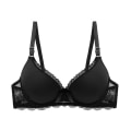 Miniatyrbilde 5 av 7: Sexy BH-er for kvinner Push Up BH Blonde Pluss Brystholder Undertøy Bralette Kvinnelig Spile Undertøy Navy blue 38C