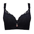 Miniatyrbillede 3 af 5: Dame Blonde BH Push Up Bøjle BH'er Plus Size Brassiere med Vattering 34 Til 50 White 42C