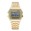 Miniatyrbilde 2 av 11: Rosegull Sølv Klokker Menn Kvinner Elektronisk Digital Display Retro Stil Klokke Herre Relogio Masculin Reloj Hombre homme 03-Silver