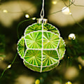 Miniatyrbilde 3 av 10: Yinhao Julekule 16 8cm Plast Julefargekule Juletre Anheng Ornament Hengende Ornamenter Red and White