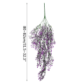 Miniatyrbillede 4 af 11: 2,3 m Blomsterguirlande Kunstig Blomstersnor med Blade Silke Sakura Kirsebærblomst Efeu Ranke til Hjemmehave Bryllupsbue Dekoration F03 peach vine