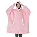 Miniatyrbillede 4 af 11: Oversized Hættetrøjer Sweatshirt Kvinder Vinter Hættetrøjer Fleece Kæmpe TV Tæppe Med Ærmer Pullover Oversize Dame Hættetrøje Sweatshirts Zebra One Size