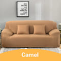 Miniatyrbild 10 av 11: Elastiskt Stretch Sofföverdrag 1/2/3/4 Sits Sofföverdrag Universal Soffor Vardagsrum Sektionssoffa L-formad Överdrag 010 1-seater(90-140cm)