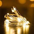 Miniatyrbillede 2 af 11: 3 STK Stjerneklart Romantisk LED Gardinlys til Juletræ/gave/Hjem/Guirlande/Dekoration Multicolor 1M-3PCS