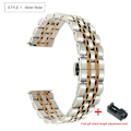 Pikkukuva 8 / 11: Ranneke HUAWEI WATCH GT 2 Pro gt2pro -kelloon, metallinen ruostumattomasta teräksestä valmistettu ranneke HUAWEI gt2 pro -kelloon, kellon rannekorutarvikkeet Silver 2 For HUAWEI GT2 Pro