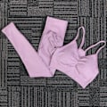 Miniatyrbild 10 av 11: Yoga Set Träningskläder Sportset Gymkläder Toppar Och Leggings För Kvinnor Red set M