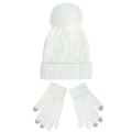 Miniatyrbillede 4 af 10: Strikket Hue Dame 2023 Ny Chenille Uld Hue Handsker Sæt Fortykket Varm Fluffy Bold Hue Efterår og Vinter Camel