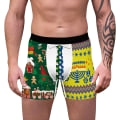 Miniatyrbild 6 av 11: Hur Grinchen stal julen Cosplay Kalsonger Boxershorts Man bomull Herr Kalsonger Andningsbara Herrunderkläder Prop 5