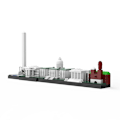 Miniatyrbillede 4 af 4: MOC-50791 Street View Arkitektur Washington DC Skyline Byggeklodser Ornamenter Børnelegetøj Samling af Byggeklodser Default Title