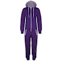 Miniatyrbild 4 av 4: Unisex Dam Herr Vuxen Pyjamas Sportkläder Onesie Jumpsuit Sovkläder Red M