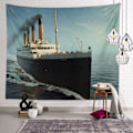 Miniatyrbillede 8 af 8: Brugerdefineret Titanic Gobelin Boligindretning Stue Væg Fest Æstetisk Hængende Gobeliner Tæppe til Soveværelse 1-12-1-26 73X95CM Tapestry3