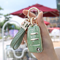 Miniatyrbild 7 av 11: Fashion TPU Bilnyckelfodral Fjärrkontroll Fullt Skydd Skal För Q3 A3 chery A1 Q2L/R8Q7 A6/A6L Land Cruiser Prado Nyckelringstillbehör White only case