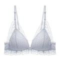 Miniatyrbillede 1 af 6: Sexet blonde BH uden bøjle, samlende frontspænde, justerbar Grey 34/75B