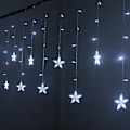 Miniatyrbillede 3 af 5: 2M Stjerne Fe Lys Jule Stjerne Lyskæde Guirlande Led Gardiner Bryllup/Hjem/Fest/Have/Fødselsdag Dekoration Belysning Multicolor 2M 90LEDs