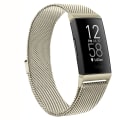 Miniatyrbillede 8 af 11: Magnetisk Milanese rem i metal til Fitbit Charge 4 3 udskiftningsarmbånd urrem til Fitbit Charge 3 SE rem mænd kvinder Wine Red Size S