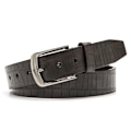 Miniatyrbild 5 av 11: Bälte Herr Mode Casual Dekoration Jeans Rem Utomhus Legering Spänne Brett Bälte Herr 9001-Black Length 120 width 3.8