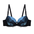 Pikkukuva 2 / 5: BC Cup Push Up Rintaliivit Seksikäs Pitsi Naisille Alusvaatteet Rintaliivit Säädettävä Bralette Ropa Mujer Lingerie Rintaliivit Beige 75C