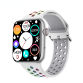 Miniatyrbild 3 av 10: 44mm Smartklocka Män Kvinnor Smartwatch Bluetooth Samtal Trådlös Laddning Anpassad Urtavla 2023 Fitnessarmband För Apple Android White Rainbow