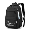 Miniatyrbild 5 av 5: Kawaii Ryggsäck för Flickor Skolväskor Portabilitet Vattentät Tonåringar Högskolestudent Stor Rese Axelväska Mochilas Escolares Blue