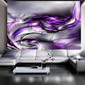 Pikkukuva 2 / 5: Itseliimautuva seinätarra - Violetit pyörteet 98x70 cm 98x70 cm