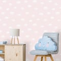 Miniatyrbillede 1 af 2: Over the Rainbow Skyet Himmel Tapet Holden Pink Pink